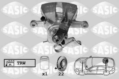 Sasic 6506135 тормозной суппорт на VW MULTIVAN V (7HM, 7HN, 7HF, 7EF, 7EM, 7EN)