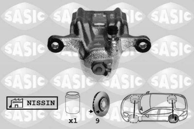 Sasic 6506142 тормозной суппорт на HONDA ACCORD VII Tourer (CM)