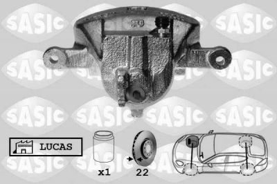 Sasic 6506145 тормозной суппорт на NISSAN PRIMERA Traveller (WP11)