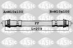 Sasic 6600025 тормозной шланг на PEUGEOT 405 I Break (15E)