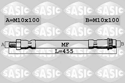 Sasic 6604026 тормозной шланг на RENAULT MEGANE III Наклонная задняя часть (BZ0_)