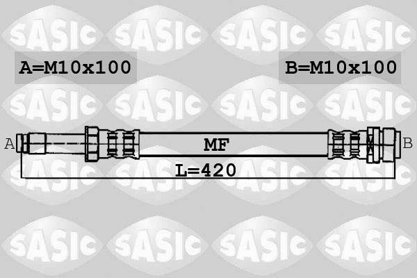 Sasic 6606003 тормозной шланг на FORD MONDEO I седан (GBP)