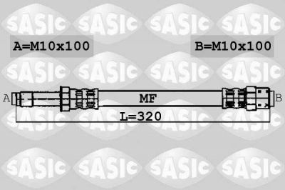 Sasic 6606019 тормозной шланг на 5 Touring (E39)