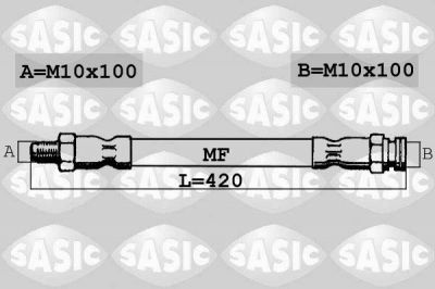 Sasic 6606022 тормозной шланг на ALFA ROMEO 156 (932)