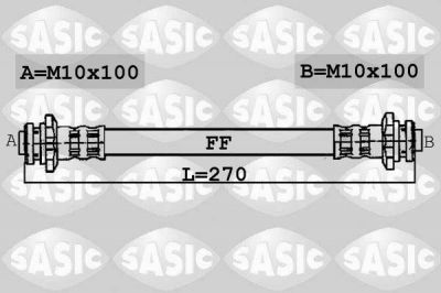 Sasic 6606036 тормозной шланг на NISSAN MICRA II (K11)