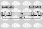 Sasic 6606145 тормозной шланг на VW MULTIVAN V (7HM, 7HN, 7HF, 7EF, 7EM, 7EN)