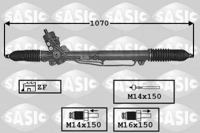 Sasic 7006004 рулевой механизм на AUDI A6 Avant (4B5, C5)