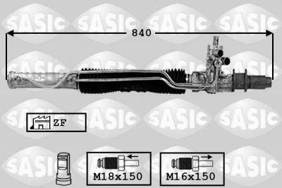 Sasic 7006075 рулевой механизм на OPEL ASTRA F Наклонная задняя часть (53_, 54_, 58_, 59_)