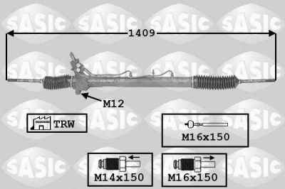 Sasic 7006089 рулевой механизм на PEUGEOT BOXER автобус (230P)