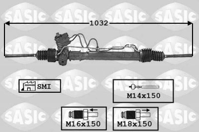Sasic 7006121 рулевой механизм на RENAULT ESPACE I (J11_)