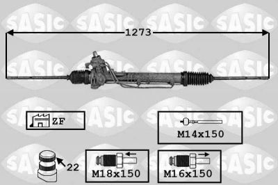 Sasic 7006145 рулевой механизм на VW GOLF III (1H1)