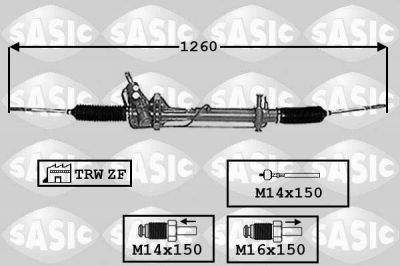 Sasic 7006148 рулевой механизм на VOLVO 960 Kombi (965)