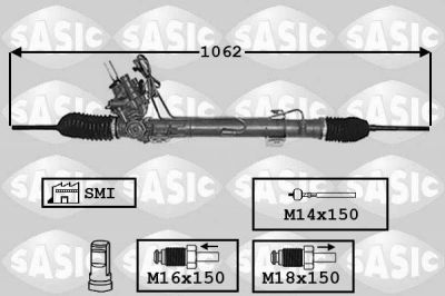 Sasic 7006170 рулевой механизм на RENAULT LAGUNA II (BG0/1_)