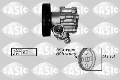Sasic 7070002 гидравлический насос, рулевое управление на FIAT ULYSSE (220)