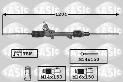 Sasic 7170011 рулевой механизм на PEUGEOT 306 (7B, N3, N5)