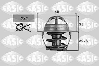 Sasic 9000389 термостат, охлаждающая жидкость на OPEL ASTRA F Наклонная задняя часть (53_, 54_, 58_, 59_)