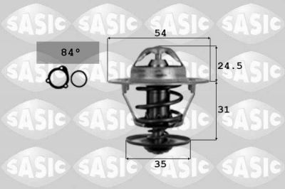 Sasic 9000393 термостат, охлаждающая жидкость на VW GOLF III (1H1)