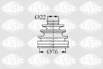 Sasic 9004697 комплект пылника, приводной вал на TOYOTA CARINA II (_T17_)