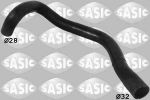 SASIC Патрубок радиатора нижний PSA 1007, 207, C2, C3 роботизированная КПП (3400172)