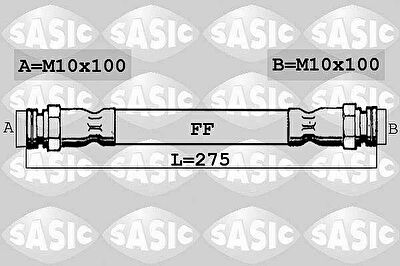 Sasic SBH0152 тормозной шланг на PEUGEOT 309 II (3C, 3A)