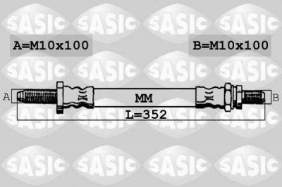 Sasic SBH6337 тормозной шланг на FORD SCORPIO I (GAE, GGE)