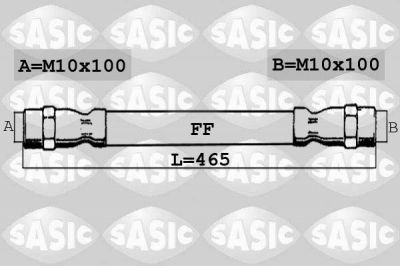 Sasic SBH6389 тормозной шланг на VW LT 40-55 I фургон (291-512)