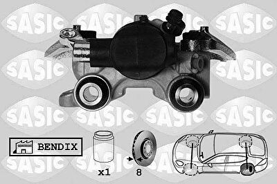 Sasic SCA0020 тормозной суппорт на RENAULT CLIO I (B/C57_, 5/357_)