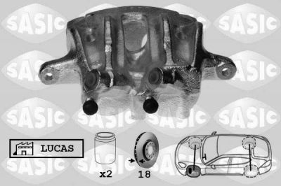 Sasic SCA0062 тормозной суппорт на PEUGEOT BOXER фургон (230L)