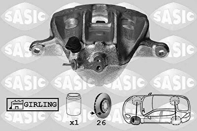 Sasic SCA0080 тормозной суппорт на FIAT SCUDO Combinato (220P)