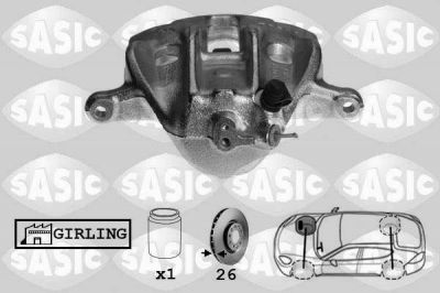 Sasic SCA0081 тормозной суппорт на FIAT SCUDO Combinato (220P)