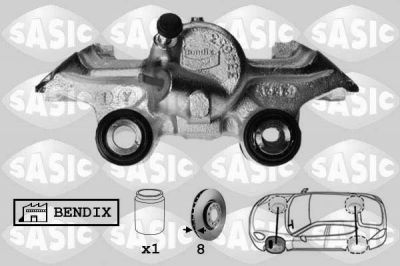 Sasic SCA4016 тормозной суппорт на RENAULT SUPER 5 (B/C40_)