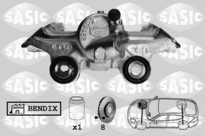 Sasic SCA4017 тормозной суппорт на RENAULT SUPER 5 (B/C40_)