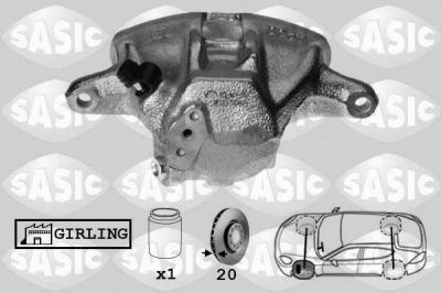 Sasic SCA6016 тормозной суппорт на VW PASSAT Variant (3A5, 35I)