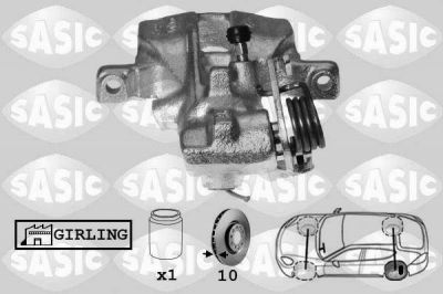 Sasic SCA6048 тормозной суппорт на AUDI 90 (81, 85, B2)