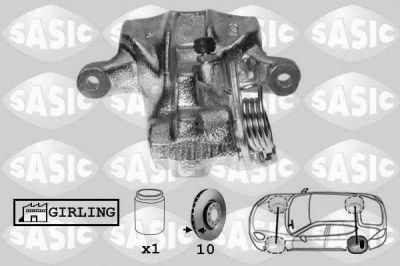 Sasic SCA6114 тормозной суппорт на AUDI COUPE (89, 8B)