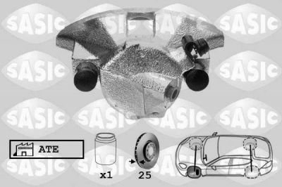 Sasic SCA6184 тормозной суппорт на SKODA SUPERB (3U4)