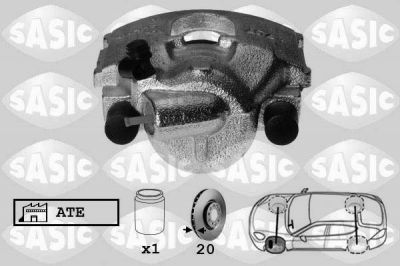 Sasic SCA6188 тормозной суппорт на FORD FIESTA IV (JA_, JB_)