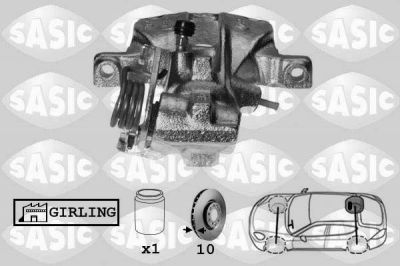 Sasic SCA6199 тормозной суппорт на VW SCIROCCO (53B)