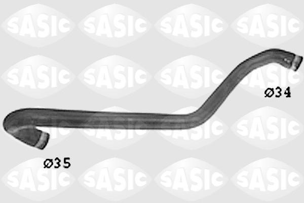 Sasic SWH6636 шланг радиатора на FIAT TIPO (160)