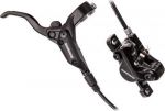 Тормоз диск. Shimano M396, BL(лев)/BR(пер.), пласт. кол., 1000мм, цв. черный