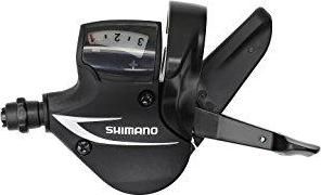 Шифтер Shimano Acera, M360, лев, 3ск, тр. 1800мм нерж.