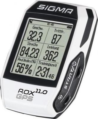 Велокомпьютер SIGMA ROX 11.0 GPS WHITE SET