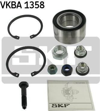 SKF VKBA 1358 Подшипник ступицы передний VW G2/G3/B3/B4 (полный к-т) (357498625B)