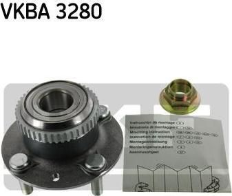 SKF VKBA 3280 комплект подшипника ступицы колеса на KIA SHUMA II (FB)