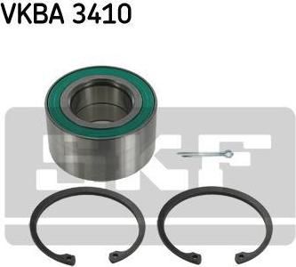 SKF VKBA 3410 Подшипник ступицы передний CHEVROLET LACETTI /REZZO (94535982)