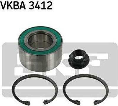 SKF VKBA 3412 комплект подшипника ступицы колеса на SAAB 900 II купе