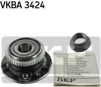 SKF VKBA 3424 комплект подшипника ступицы колеса на PEUGEOT EXPERT фургон (222)