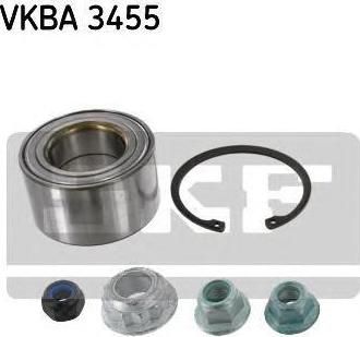 SKF VKBA 3455 Подшипник ступицы передний AD A3 VW G4 (1J0498625)