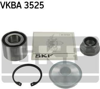 SKF VKBA 3525 Подшипник ступицы задний RENAULT Logan/Sandero 08->/NISSAN Note 52x37