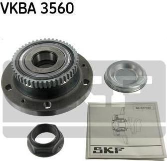 SKF VKBA 3560 комплект подшипника ступицы колеса на PEUGEOT 607 (9D, 9U)